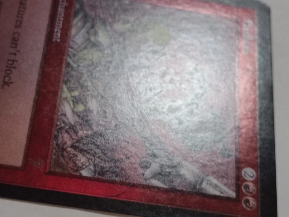Bedlam FOIL 7th Edition  Red Rare Foil - Image 3 of 4
