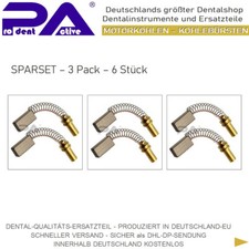 KaVo® INTRA K-LUX 196 Motorkohlen - SPARPAKET – 3 SET`S - 6 STÜCK ²