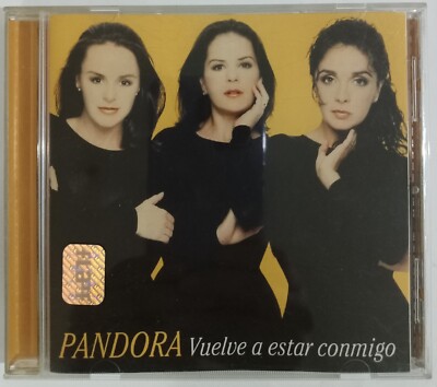 PANDORA - VUELVE A ESTAR CONMIGO - 1999 MEXICAN CD ALBUM, LATIN POP