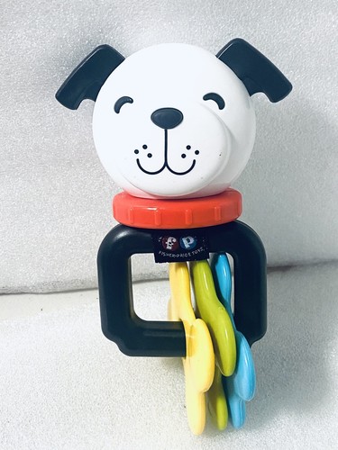 Fisher Price Puppy Pal Rattle Baby Toy 2014 5.5”