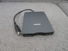 Toshiba USB FDD Kit External Floppy Drive Model No. PA3109U-1FDD Black 
