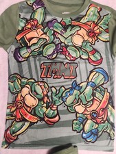 Boys 2pc XSMALL 4-5 "TEENAGE MUTANT NINJA TURTLES " Pajama Set BRAND NEW