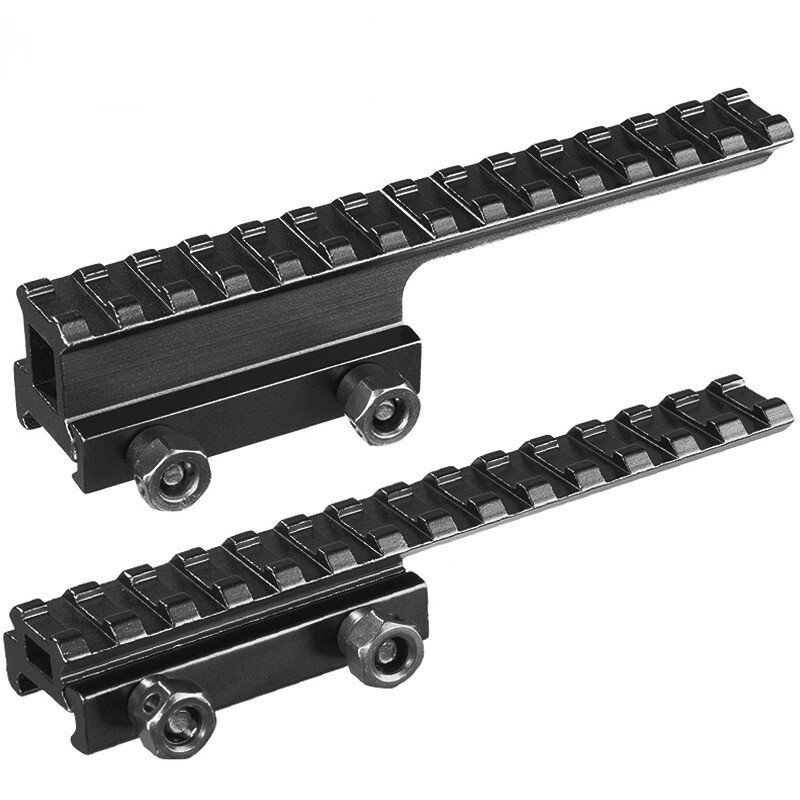 Extension Riser Base Adapter Scope Mount 20mm Picatinny Weaver Rail for Scopes
