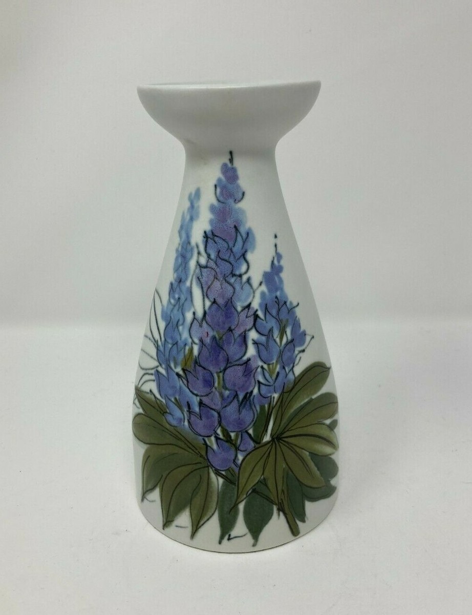 置物 ARABIA HLA Vintage Arabia Finland HLA Hikka Liisa Ahola Lupine Vase 7