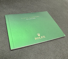 ORIGINAL ROLEX MILGAUSS Booklet Handbuch Englisch 7.2015 ENG 601.12
