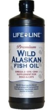Life Line Wild Fish Oil 32oz Fresh Alaskan f/dogs  cats similar to Salmon Oil 