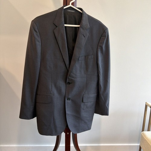 Ermenegildo Zegna Suit/Sport Coat Superfine Australian Trofeo Wool Charcoal 40R