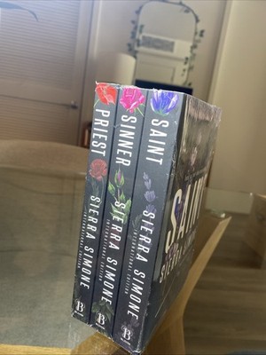 Priest Series 3 Books Collection Set By Sierra Simone(Priest, Sinner, Saint)