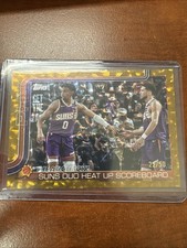2025-26 Topps Heat Check Suns Duo Gold /50 #294