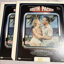 South Pacific Rodgers Hammerstein 2 Discs CED VideoDisc CBS VTG 