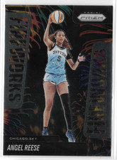 2025 Panini Prizm WNBA Fireworks #11 Angel Reese Chicago Sky LSU