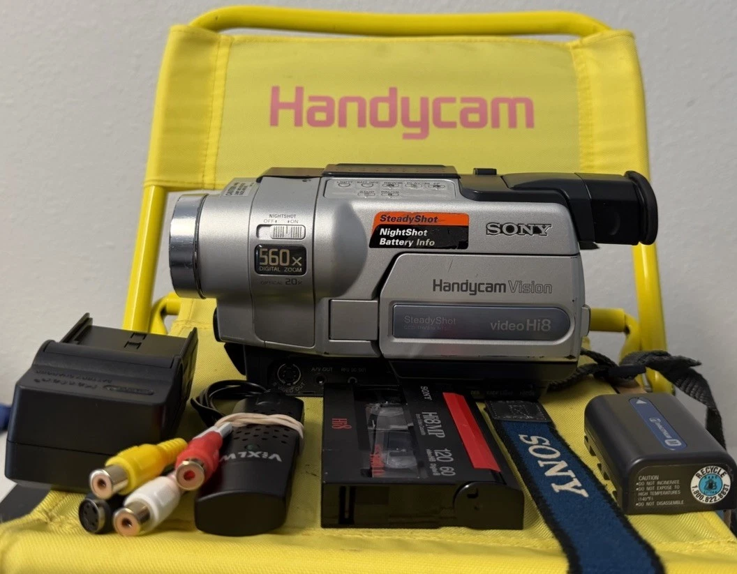Las mejores ofertas en Videocámaras Hi8 azul Sony Handycam | eBay