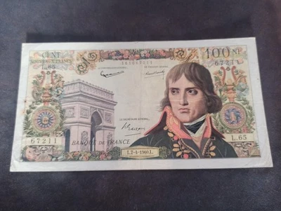 100 NF Francs Bonaparte (7-4-1960) (Ref 3191) - Photo 1/2