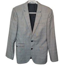 Express Mens Photographer Wool Blazer Size 36R Fitted Career Corp Formal Wedding