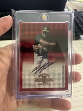 Donruss Signature Series Autographed Miguel Tejada Oakland Athletics Card