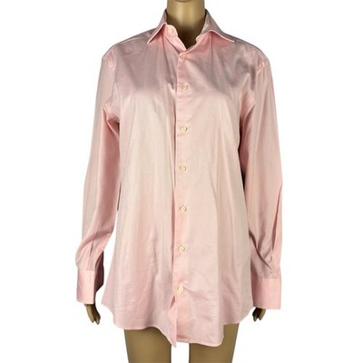 Hackett London Men s Slim Fit Dress Shirt Button Formal, Mens Size Size 15/38 S