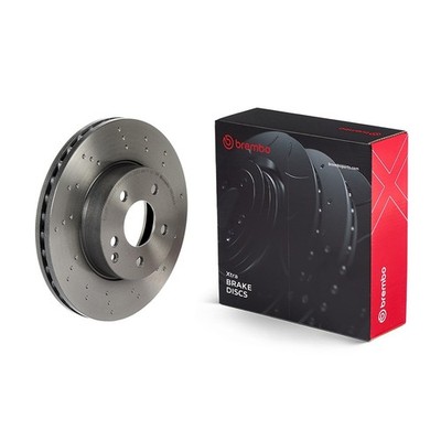 2x Bremsscheibe XTRA LINE - Xtra BREMBO 09.B280.4X für MERCEDES KLASSE W204 S204