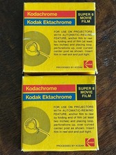Vintage Kodak Kodachrome Ektachrome Super 8 movie film "as is"