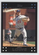 2007 Topps Derek Lowe #526 0i8