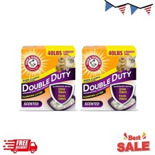 2P ARM  HAMMER Double Duty Litter, Advanced Odor Control Clumping, Scented 40lb