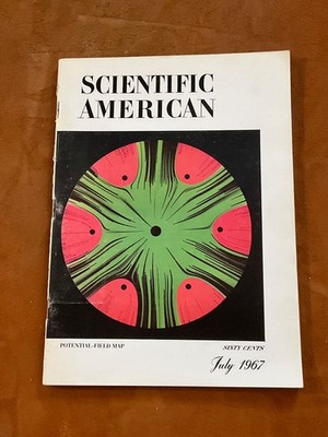 Scientific American Magazine July 1967 ''Potential-Field Map''