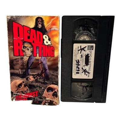 Dead & Rotting Full Moon 2002 VHS Cult Horror Bloody Slasher READ V1