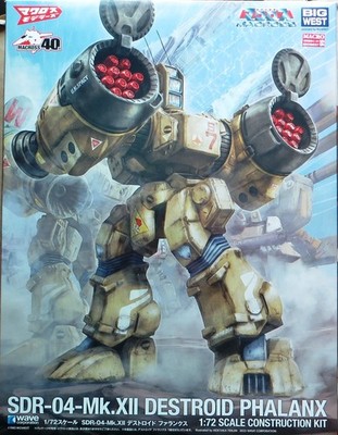 Wave Destroid Phalanx SDR-04-MK.XII Plastikmodellbausatz Macross 40th im Maßstab 1:72