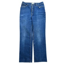 Vintage 90s Calvin Klein High Rise Jeans Womens 30x28 Mom Blue Denim USA Made