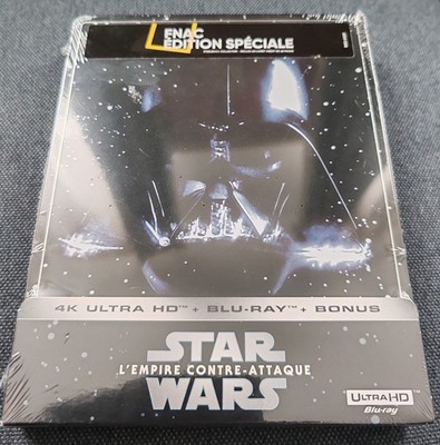 BLURAY 4K ULTRA HD / COLLECTOR STEELBOOK NEU / STARWARS DAS IMPERIUM KONTERANGRIFF v.f