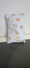 Vintage Baby Pillow Fox Plush Stuffed Toy 10 x 5.5