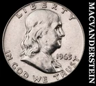 1963-D Silver Franklin Half Dollar - Scarce  Better Date  No Reserve  #K2519