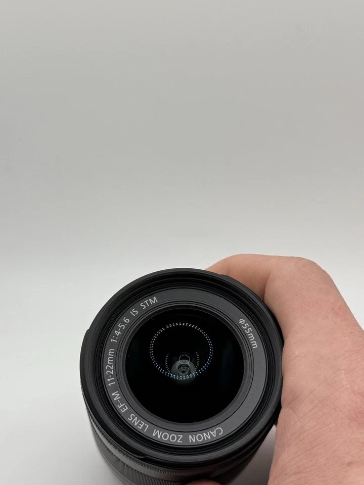 Lente Canon EF-M 11-22mm f/4-5.6 IS STM — EXCELENTE — para câmeras EOS M — TESTADA✅ - Imagem 4 de 4