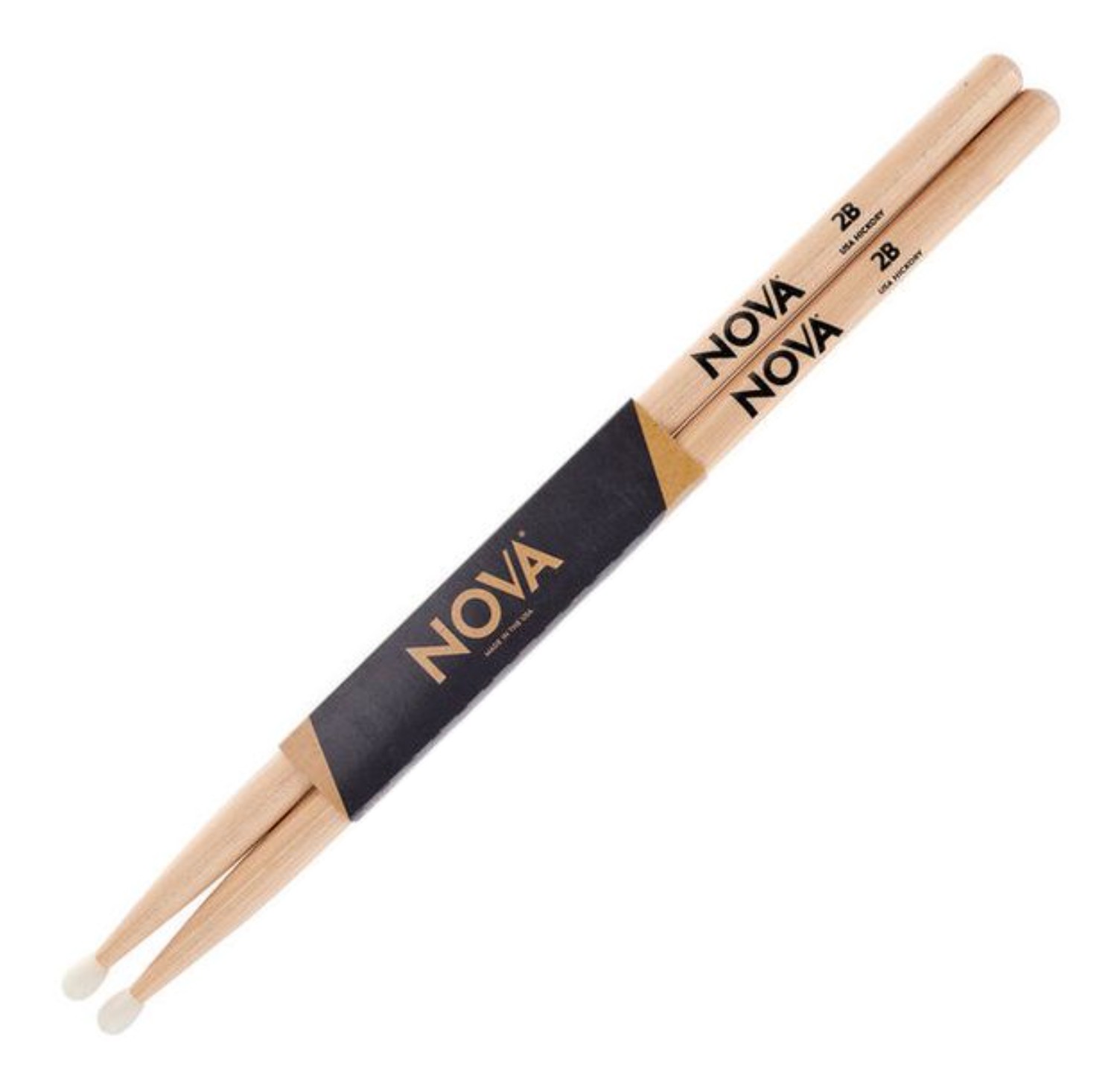Nova 2BN By Vic Firth Nylon Tip Drum Sticks