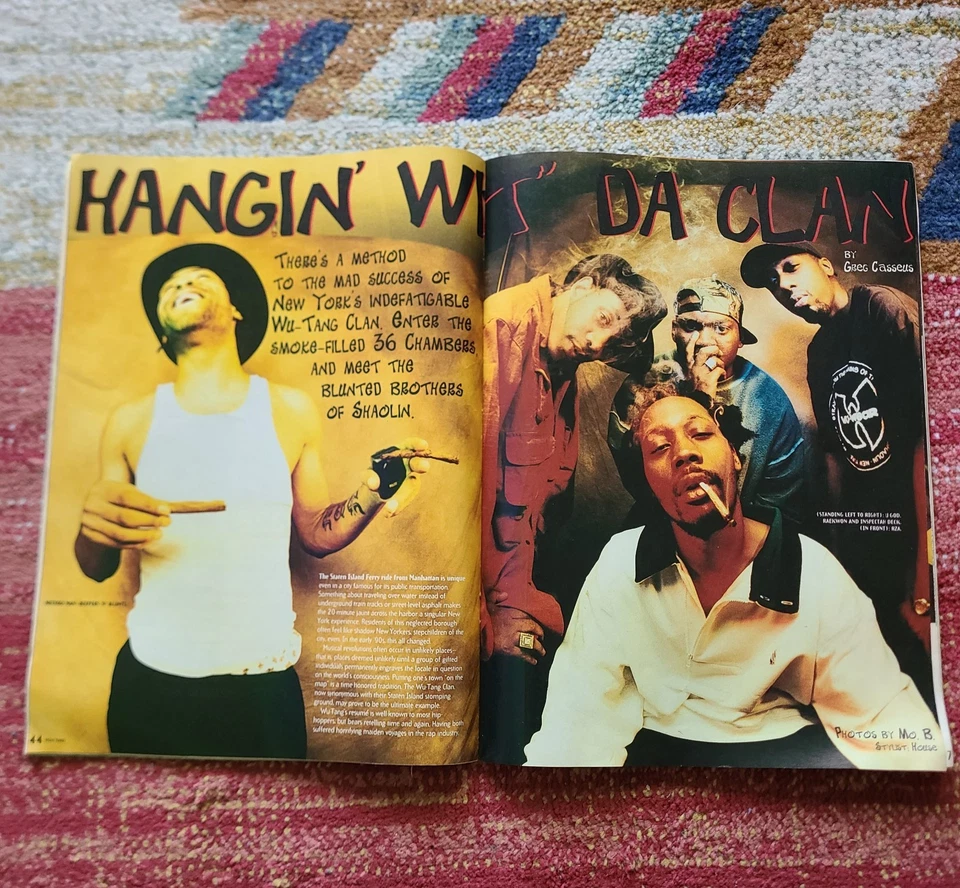 90s high times magazine ice cube method man wu-tang NWA vintage hip hop source - Image 2 of 4