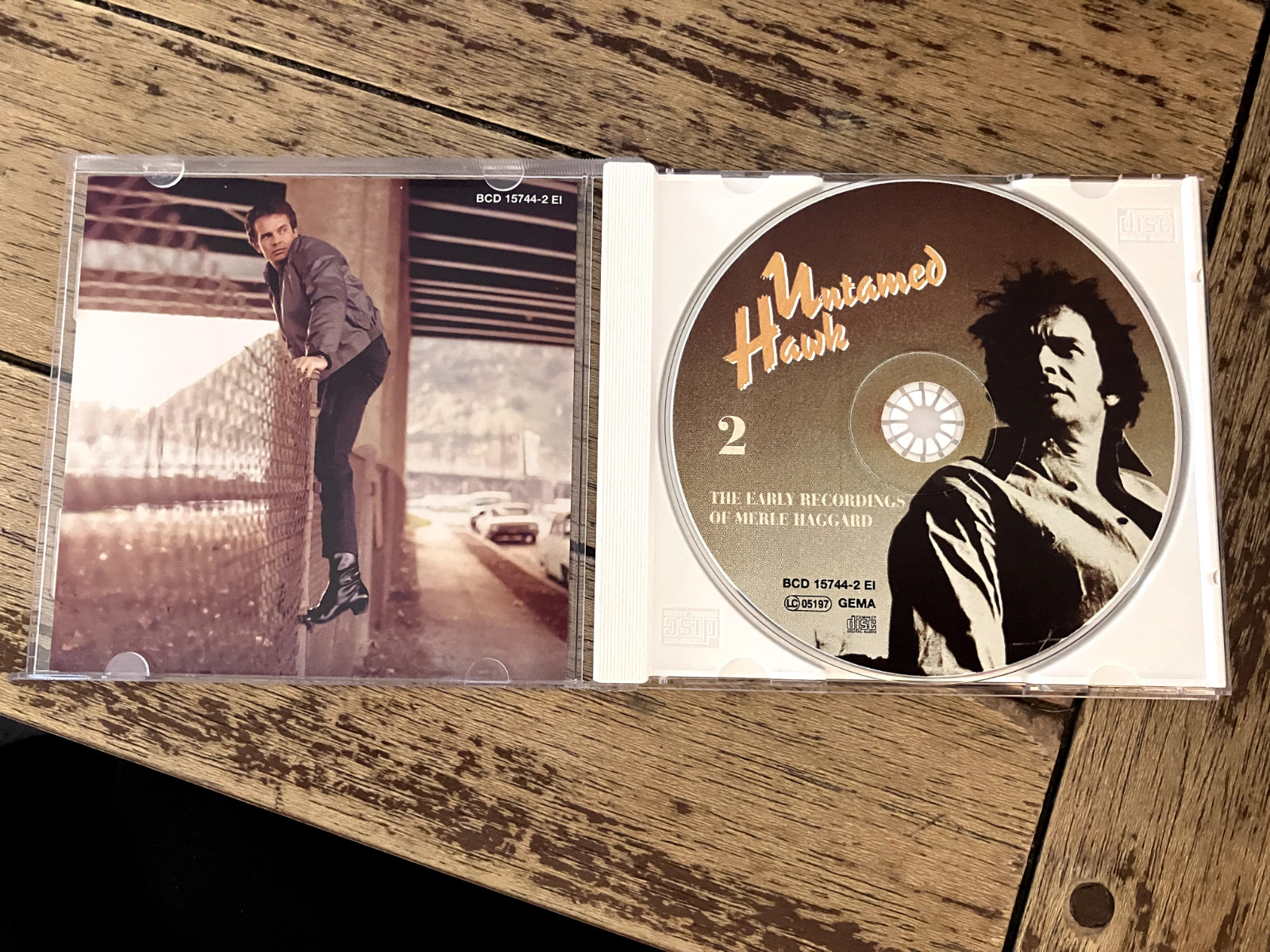 Untamed Hawk: The Early Recordings of Merle Haggard (5 CD Box Set) Bear Family