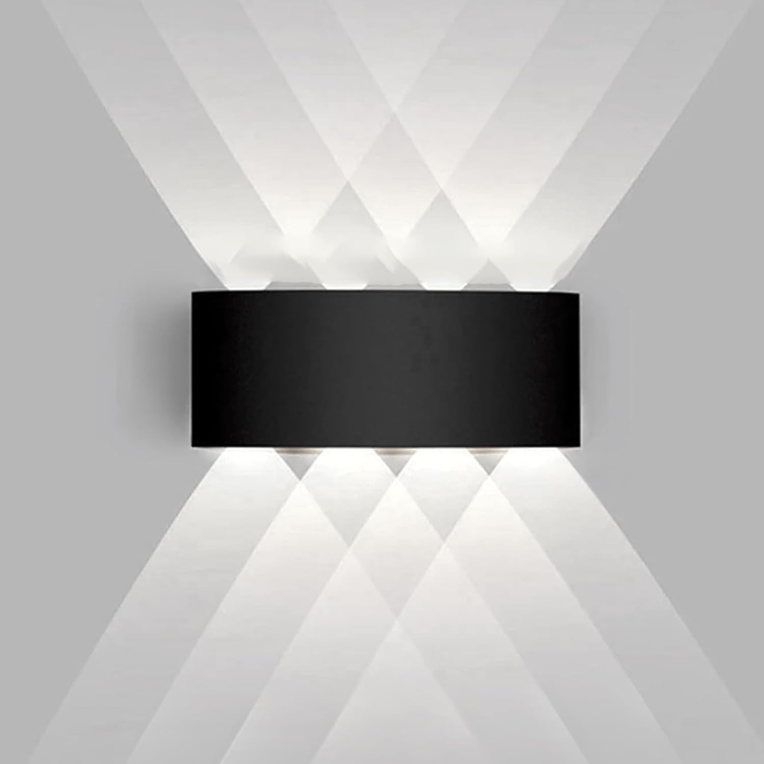 Lampada LED da Parete 8W Luce Ghiaccio 6000K: Estetica Minimal IP65