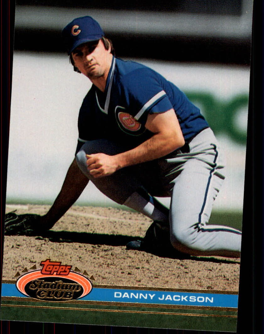 1991 Stadium Club #433 Danny Jackson - BB