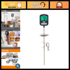 Digital Programmable Candy Deep Fry Thermometer - Accurate Temperature Gauge