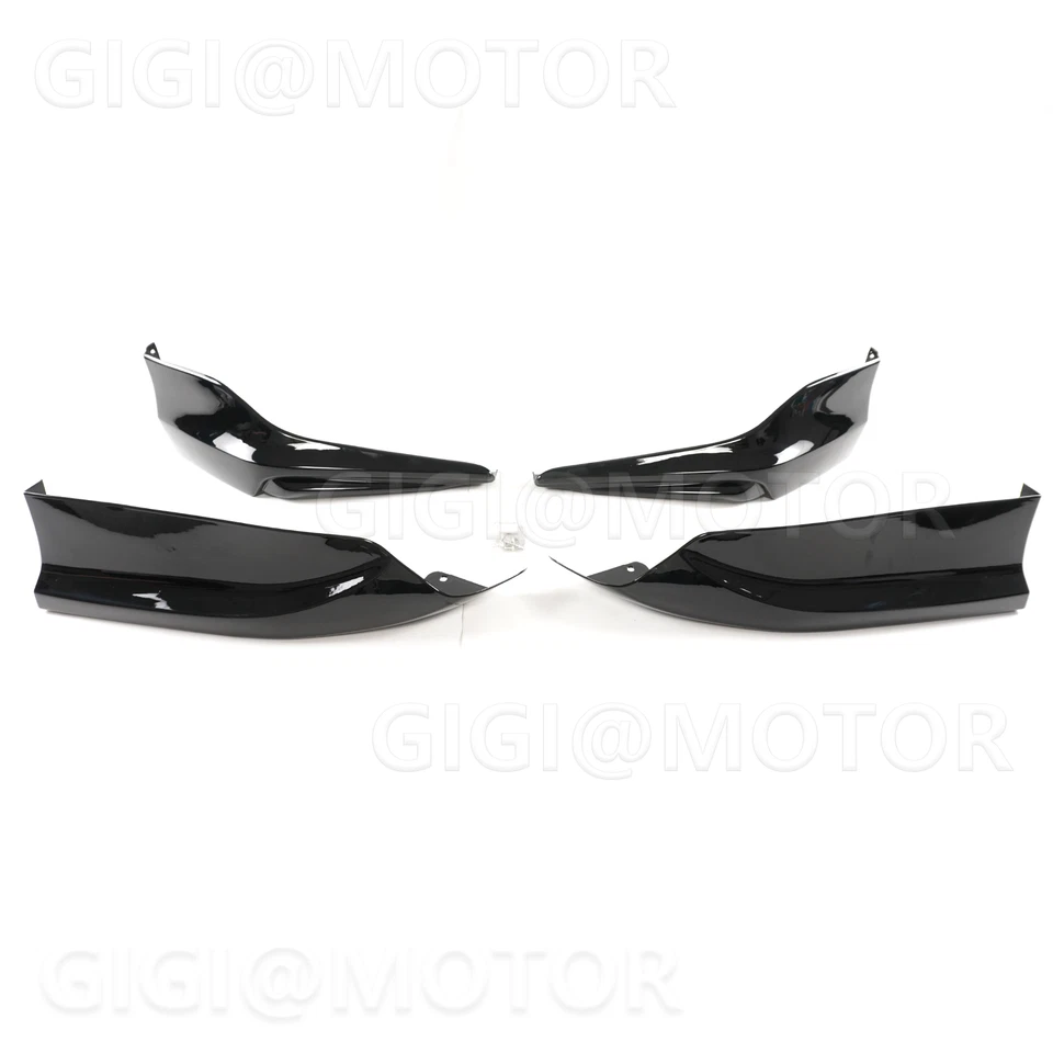 Разветвитель кромок переднего бампера и задних фартуков для седана Honda Accord 2016-17 годов выпуска в стиле HFP - Изображение 3 из 4