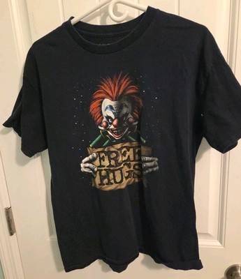 Killer Klowns From Outer Space - Black Shirt - 1988 Orion Pictures - L (Dd-62)