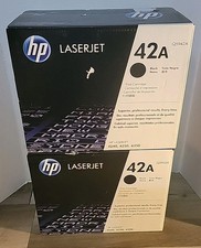 HP 42A Black LaserJet Printer Toner, Q5942A