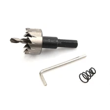 25MM HSS Metal Holesaw Stainless Steel Drill Bit Hole Saw Cutter Reaming