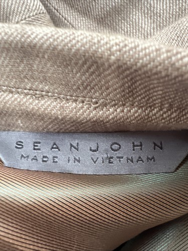 Sean John 100% Linen Sport Coat Blazer Jacket Men's Size XXL - Picture 9 of 11