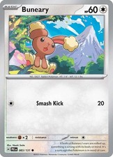 BUNEARY 083/131 C PRISMATIC EVOLUTIONS POKEMON LP