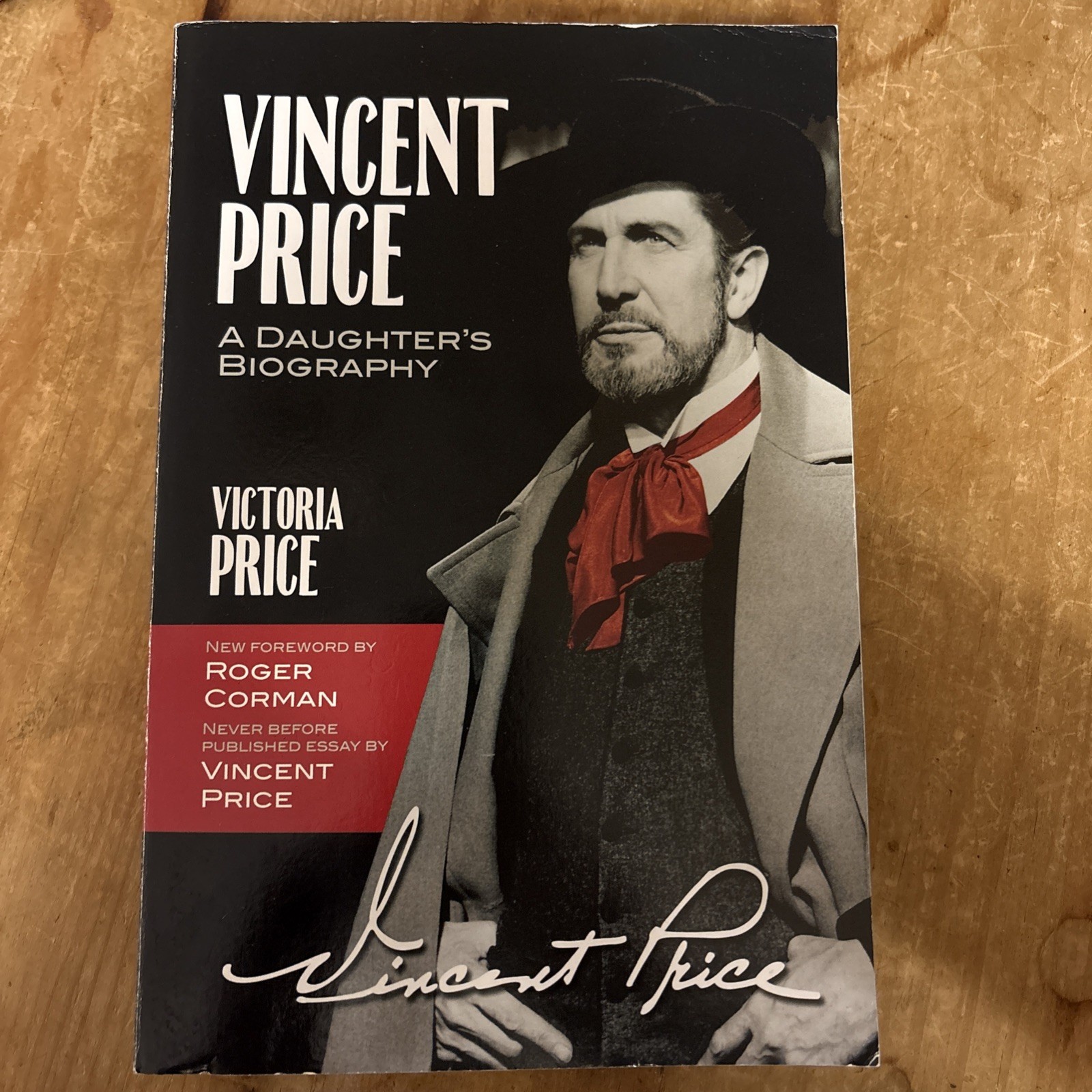 SIGNED Vincent Price: A Daughter's Biography, Price, Victoria UNREAD