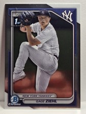 2024 Bowman Draft - Chrome Gage Ziehl #BDC-10 (RC)