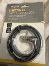 Targus - DEFCON CL Laptop Cable Lock - Combination Lock - 6.5 Feet