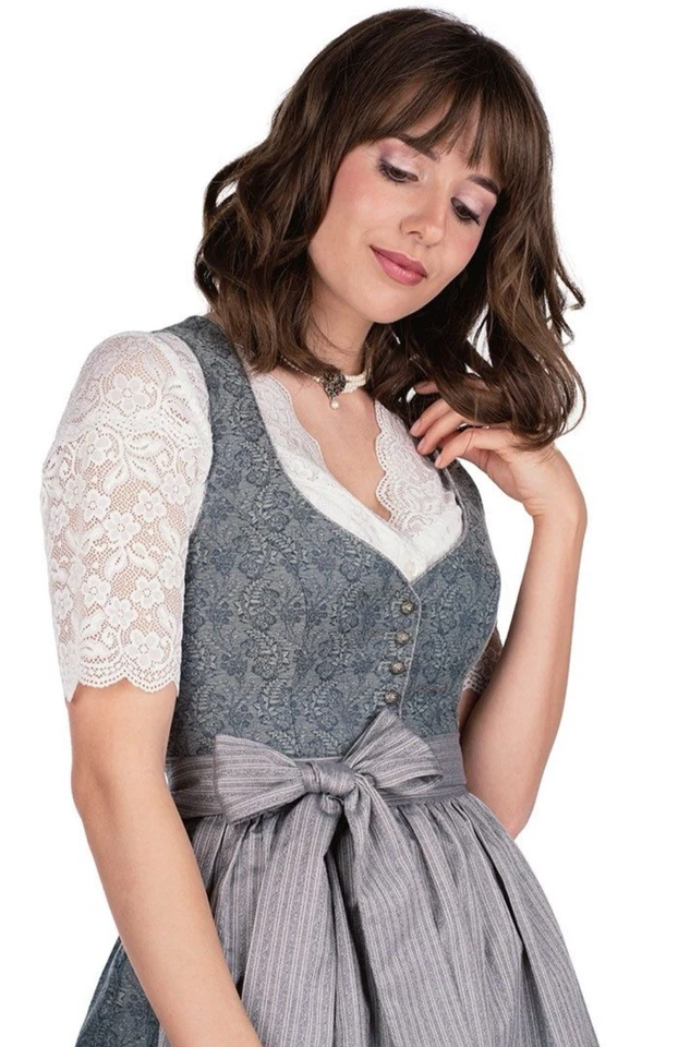 Dirndlbluse MarJo IRENA FINJA Gr. 34 weiß NEU und OVP - Bild 4 von 4