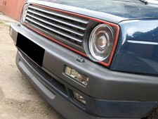 Wide Gti G60 Front Bumper Spoiler Lip For Vw Golf 2 Jetta Mk2 Splitter Addon Wide Gti G60 Front Bumper Spoiler Lip For Vw Golf 2 Jetta Mk2 Splitter Addon