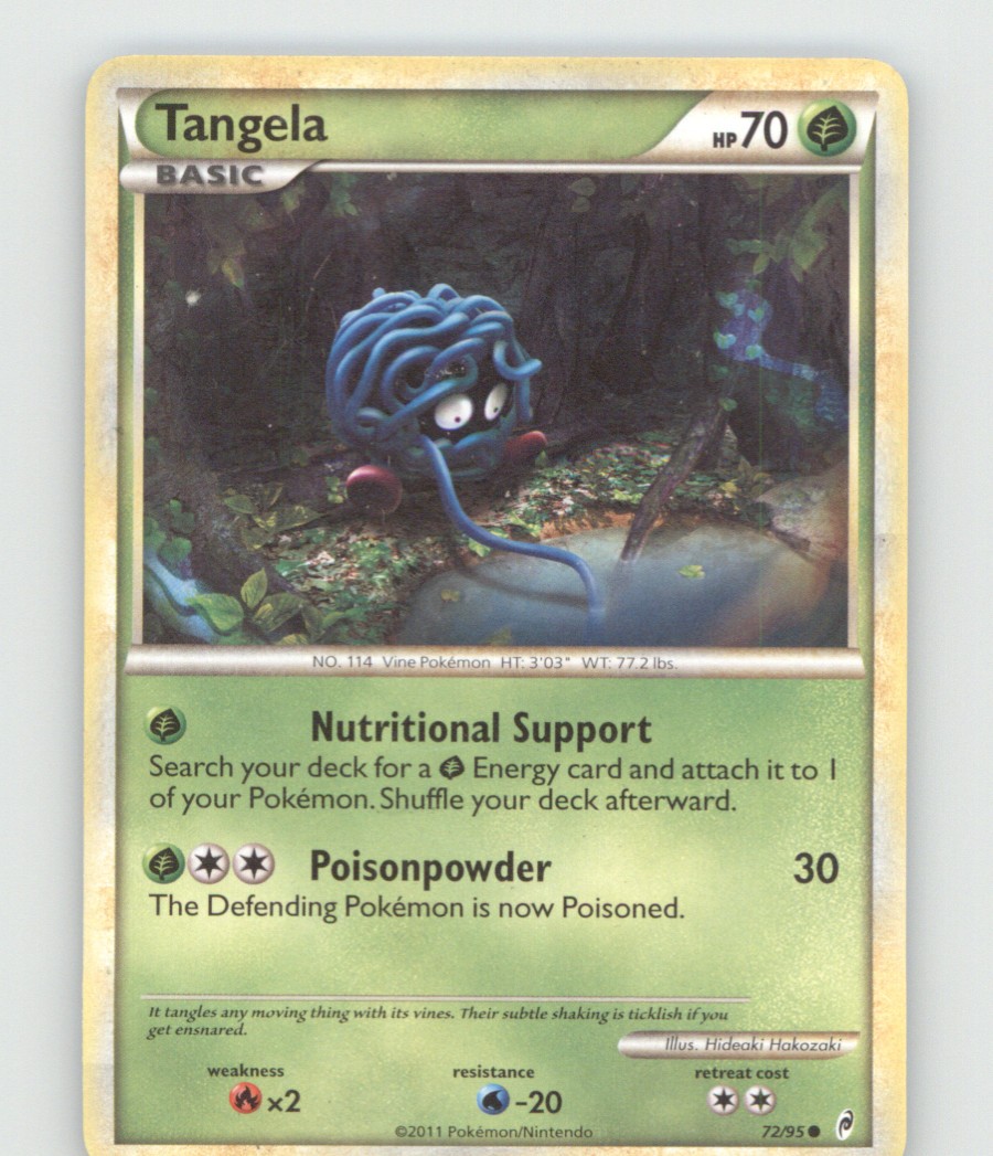 TANGELA COMMON CALL OF LEGENDS POKEMON LIGHTLY PLAYED
